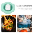 thumbnail image 3 of HAMPPLIES 2Pcs Wear Resistant Hand Protector Food Safety Device Plastic Blue, 3 of 6