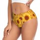 thumbnail image 2 of Fotbe Vintage Leopard Print Sunflower Calzones Estampados para Mujer – Ropa Interior de Algodón, Cómoda, Suave y Elástica-XX-Large, 2 of 6