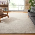 thumbnail image 2 of SAFAVIEH Natura Fredrick Striped Area Rug, Ivory/Beige, 8' x 8' Square, 2 of 11