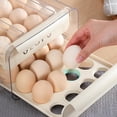 thumbnail image 4 of RKSTN Boîte de Rangement pour Œufs Ménagère, Conteneur Alimentaire, Boîte de Rangement pour Réfrigérateur, 4 of 8