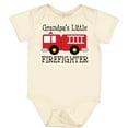 thumbnail image 3 of Inktastic Grandpa's Little Firefighter Boys Baby Bodysuit, 3 of 5