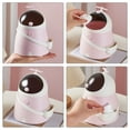 thumbnail image 2 of FESTFENDS Countertop Trash Can Pink Plastic 1Set Astronaut Spaceman Shape, 2 of 8