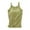 Green, variant on OGLCCG Women Camisole with Built in Bra Sleeveless Tank Tops Breathable Comfy Cami Shirts Basic Padded Layering Yoga Tops