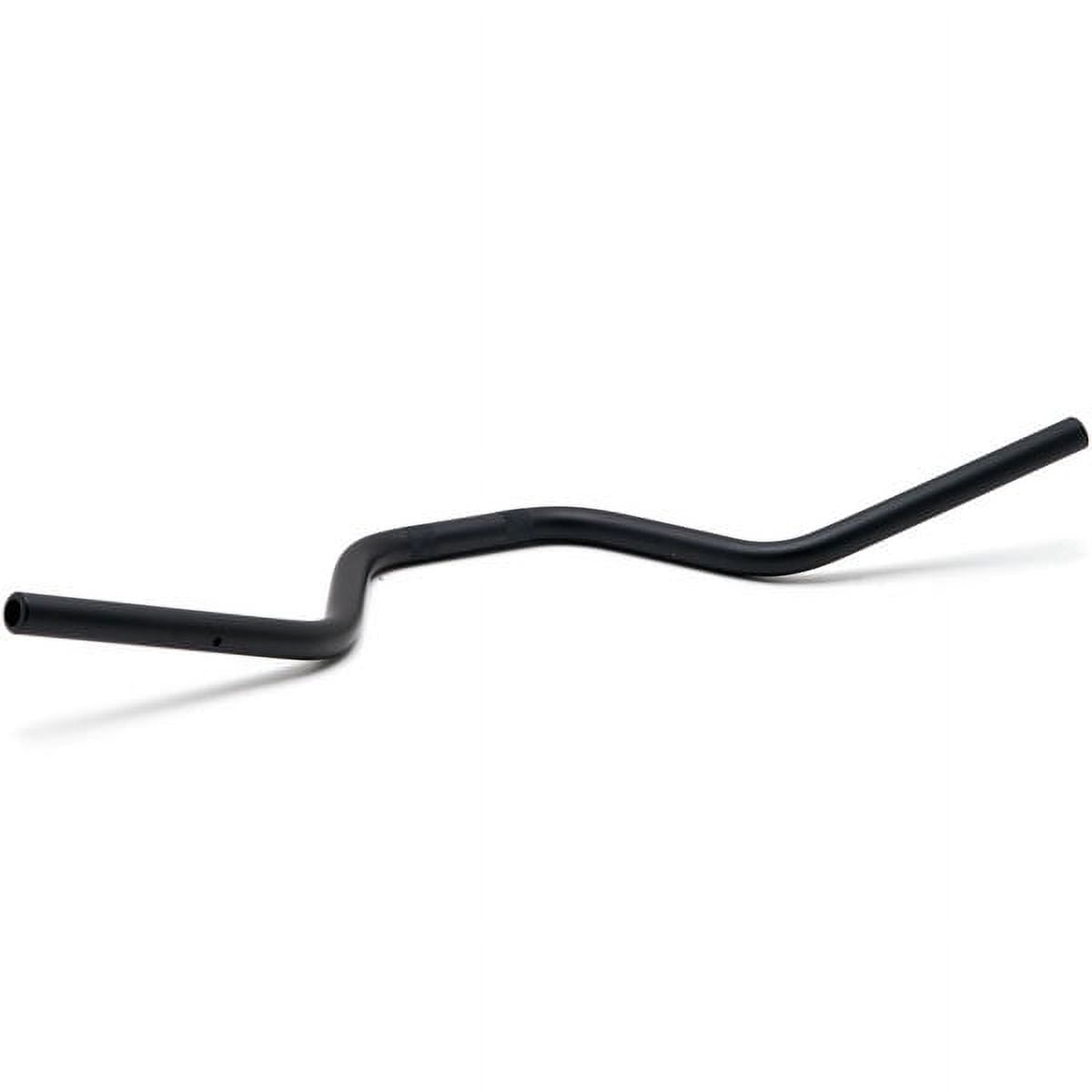 Krator Motorcycle Handlebar 7/8" Black Bars Euro Style Compatible with Honda CM 250 400 450 Custom