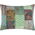 thumbnail image 2 of Greenland Home Jasmin - Vintage Boho - Quilted Pillow Sham, Jade, Standard-20x26-inch, 2 of 5