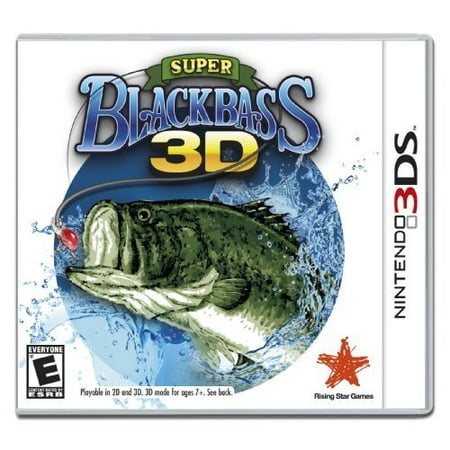 super black bass 3d - nintendo 3ds (Best 3d Games For 3ds)