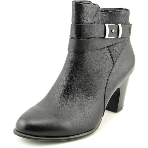 Giani Bernini Calae Round Toe Leather Ankle Boot