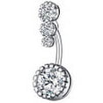 thumbnail image 2 of Xihbxyly Clearance Savings Belly Button Updated S Urgical Steel Belly Button Rings With Properly Clearance Items, 2 of 2
