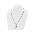 thumbnail image 2 of Collier Pendentif Croix pour Homme en Acier Inoxydable avec Chaîne (24 Pouces), 2 of 4