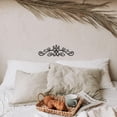thumbnail image 6 of Metal Scroll Wall Art Decor Iron Metal Flower Scroll Wall Art Decor for Front Porch kitchen Living Room Traditional Scroll Arts Metal Wall Decor for Bedroom Kitchen Office 9.7X30cm Scroll, 6 of 9