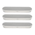 thumbnail image 2 of Estuche Vacío, 3 Piezas Rectangular De Metal Contenedores De Con Bisagras Vacías Necesidades Básicas Organizador De Almacenamiento Hogar jinwen Estuche de almacenamiento rectangular, 2 of 8
