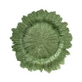 thumbnail image 2 of Irregular Glass Snowflake Plate Western Food Fruit Plate Fancy Plate Steak Plate green, 2 of 9