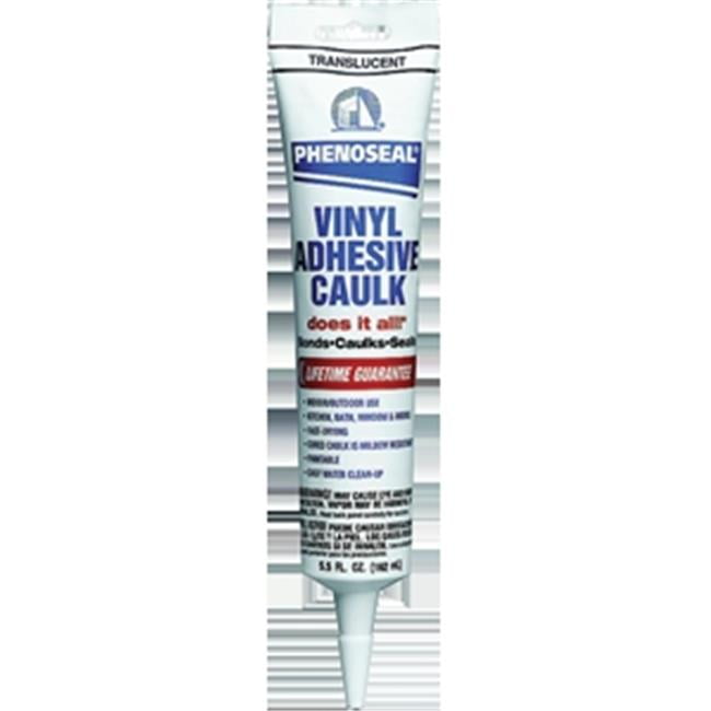 Dap 1101 5.5 oz. Translucent Phenoseal Does It All Vinyl Adhesive Caulk
