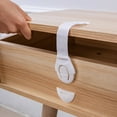 thumbnail image 2 of FACEGA 10Pcs Cabinet Locks Baby Proofing,Innovative Baby Safety Solutions with Hand-Guard Protection,Essential Drawer Locks Baby Proofing for Kids,Smiley, 2 of 4