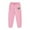 Pink, variant on Girls Boys Sweatpants St. Patrick's Day Clover Shamrock Graphic Sweat Pants Spring Fall Unisex Kids Athletic Pants Green 4-5 Years