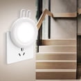thumbnail image 2 of Lámpara de noche para bebé con toma de corriente, juego de 2 lindas lámparas de conejo con sensor crepuscular, luz de noche para dormitorio de maternidad, pequeña luz de pared para pasillo, lámpara d, 2 of 5