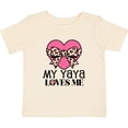 thumbnail image 3 of Inktastic Yaya Loves Me Girls Valentine Grandchild Girls Baby T-Shirt, 3 of 5