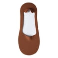 thumbnail image 2 of 10 Pairs Invisible Breathable Anti-Slip Socks for Women, No Show Socks Womens Nylon Non Slip Low Cut Invisible Liner Footies Thin Silk Socks for Flats Loafers Deep Red, 2 of 3