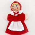 thumbnail image 4 of Liquidación especial！4 Uds. Caperucita Roja marionetas de dedo regalos de Navidad juguete educativo para bebés, 4 of 9