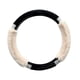 thumbnail image 3 of Funda protectora para volante de coche, duradera, de 15 pulgadas, accesorio interior para coche, sin olor, antideslizante, clásica, para invierno, cálida, suave, para SUV, universal Beige, 3 of 7