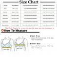thumbnail image 2 of Frostluinai Savings Clearance Summer Saving Clearance bras for women no underwire Women's Plus Size Bra Post-Surgery Bra Sexy Lace Bra Breathable Comfortable Underwear Sleep Vest (2PCs), 2 of 5