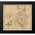 thumbnail image 2 of Clayton 16x15 Black Modern Framed Museum Art Print Titled - San Jose California - Clayton 1886, 2 of 5