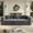 Grey, variant on UPYOOE Elegant Velvet Chesterfield Sofa in 89" Sofa Bed King Size with 3 Pillows,Cloud Couches for Apartment, Living Room, Small Spaces,Gray