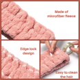 thumbnail image 3 of ZOUYUE 3 Pieces Spa Facial Headband for Makeup and Washing Face Terry Cloth Hairband Yoga Sports Shower Facial Elastic Head Band Wrap for Girls and Women (Pink, Gray, Dark Brown), 3 of 7