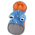 thumbnail image 3 of kladzum Dog Clothes Pet Clothes Fall and Winter Clothes New Two-Legged Color Matching Cotton Coat Warm Dog Coat Dogs Costumes, 3 of 5