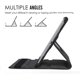 thumbnail image 5 of (Negro) Funda para iPad 9.7 2018 2017 / iPad Air 2 - Funda protectora con soporte giratorio de 360 grados con activación automática para iPad de 9,7 pulgadas (6.a generación, 5.a generación) / iPad Ai, 5 of 5