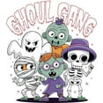 thumbnail image 3 of CafePress - Ghoul Gang – Spooky & Stylish Halloween Design - Cotton Baseball Jersey, 3/4 Raglan Sleeve Shirt, 3 of 4