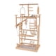 thumbnail image 2 of Soporte de juego para loros, percha para loros, parque infantil, escalera, centro de actividades para aves, soporte para juegos de pájaros, soporte de, 2 of 9