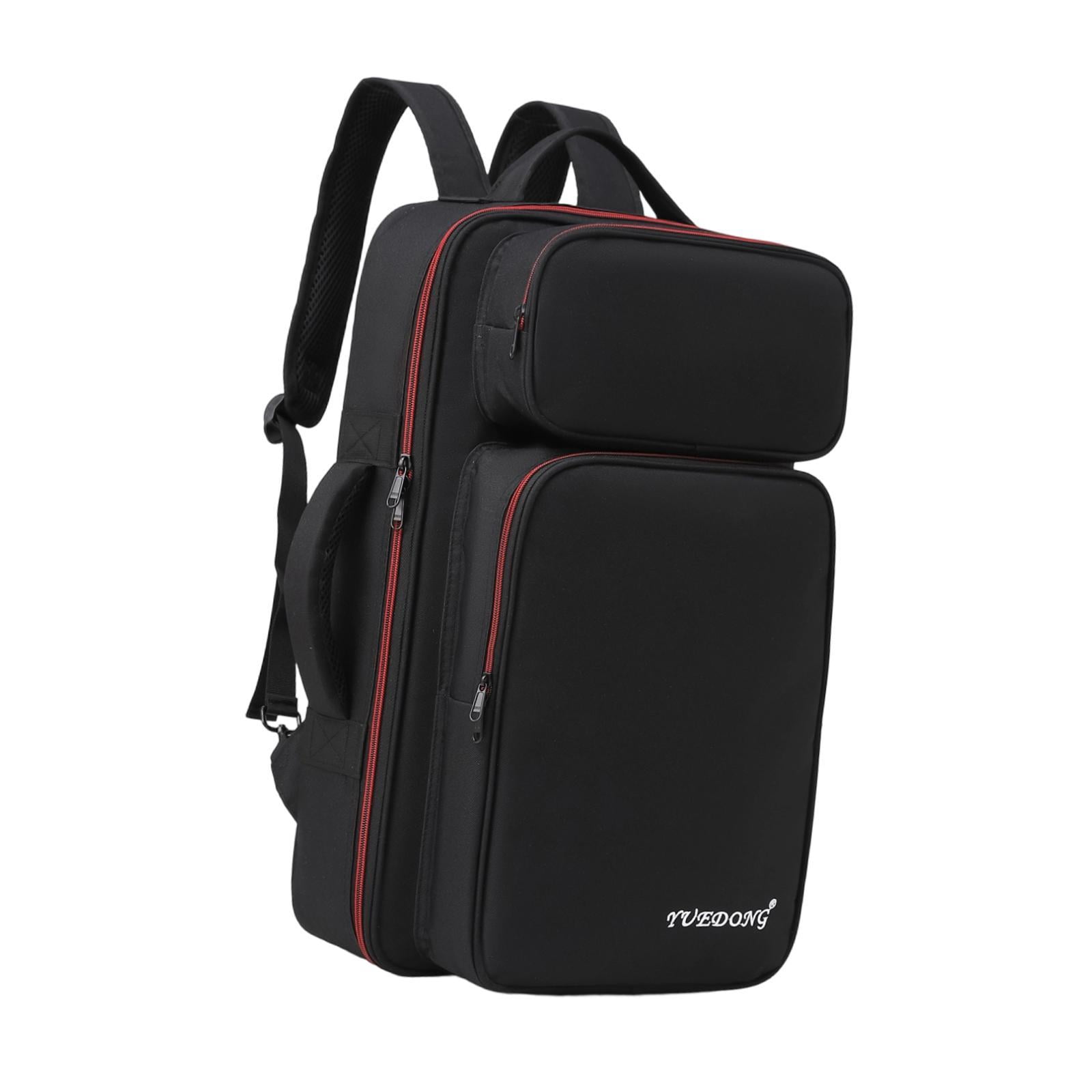 EHJRE Guitar Effects Pedal Board Bag Multieffects Carrier with Handle Oxford Cloth Gig L