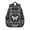 Butterfly and Skull, variant on Moon and Skull Gothic Pattern Backpack for School, Cute School Bag with Adjustable Shoulder Straps and Padded Back, 15"x11.42"x5.5"