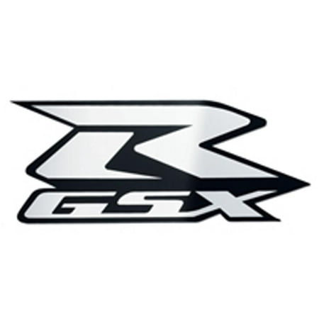 - Suzuki GSXR Logo Decal Chrome 8.5