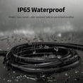thumbnail image 5 of 100 FT 16/3 Black Indoor Outdoor Extension Cord Waterproof, 3 Prong Flexblie SJTW Cold Weatherproof -50°C Appliance Extension Cord 10 AMP 1250W 16AWG Heavy Duty Electric Cable, ETL Listed, 5 of 7