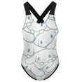 thumbnail image 6 of Cinnamoroll Girls One Piece Swimsuits Hawaiian Summer Swimwear Beach Bathing Suit Outfits, 6 of 7