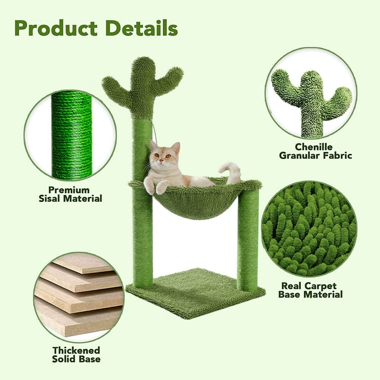 Cactus cat cheap scratcher diy