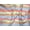 White, variant on Free Spirit 100% Cotton Poplin Fabric, White Abstract Spots Stripe Print for Quilting & Dressmaking, 44" Wide, By the Yard