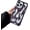 Purple, variant on Electroplated Hollow Heat Dissipation Flame Pattern Phone Case for iPhone (Black,iPhone 14)