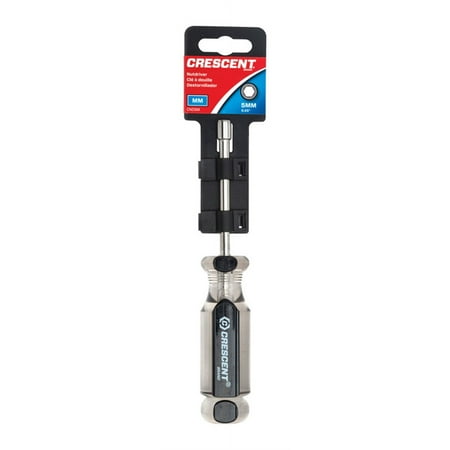 UPC: 0037103316493 | Crescent CND5M Metric Nut Driver  Black