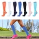 thumbnail image 1 of Calcetines de compresión 20-30mmHg para hombres y mujeres - Calcetines deportivos para correr atléticos con soporte en el tobillo, nailon/licra, talla 39-42, 1 of 3