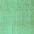 thumbnail image 1 of Ahgly Company Indoor Square Abstract Turquoise Blue Modern Area Rugs, 3' Square, 1 of 4