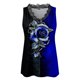 thumbnail image 4 of Blusa sin mangas con estampado de retazos de encaje con cuello en V para mujer Pompotops  lopia999831, 4 of 5