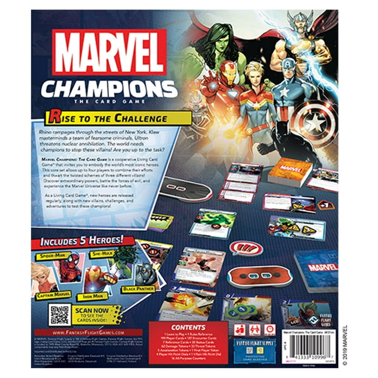 Marvel Champions: The Card Game, A Superhero Strategy Card Game 