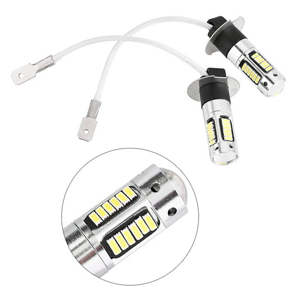 H3 Bulb, LED Lamp, DC 12V Aluminum 550LM For Auto Car