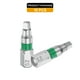 thumbnail image 3 of Uxcell 10pcs Punta de destornillador cuadrada SQ2 1/4" Hex Shank 25mm/1" Longitud Magnética Cabeza Hexagonal de 4 Puntos Puntas de Acero S2 Destornillador Eléctrico, 3 of 6