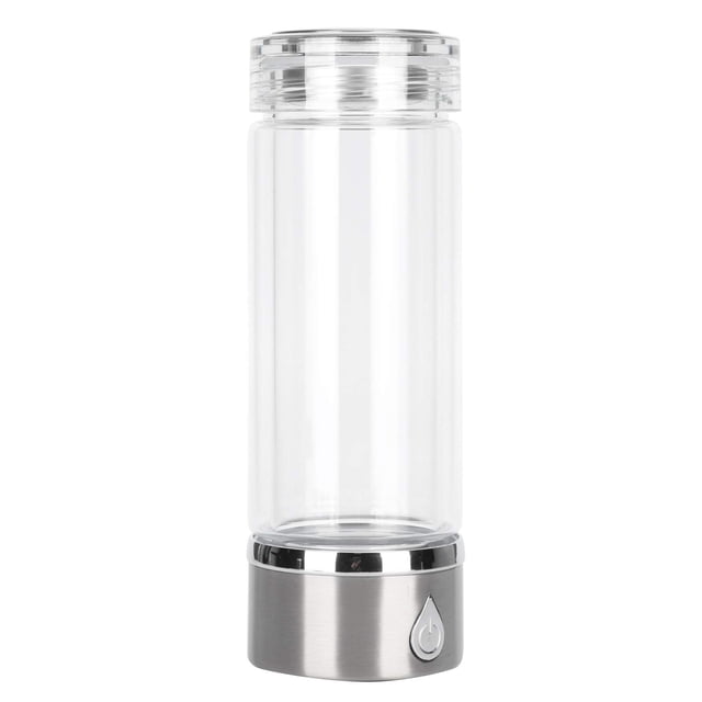 Glass Water Bottles Portable Hydrogen Water Generator With SPE And Pem Technology Rechargeable Portable Glass Hydrogen Water Generator Bottle Small Water Bottles