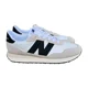 thumbnail image 3 of Size 17- New Balance 237 Lifestyle Sneakers White Black NEW, 3 of 6