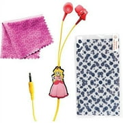 Super Mario Character Earbuds for Nintendo DS/3DS - Princess Peach